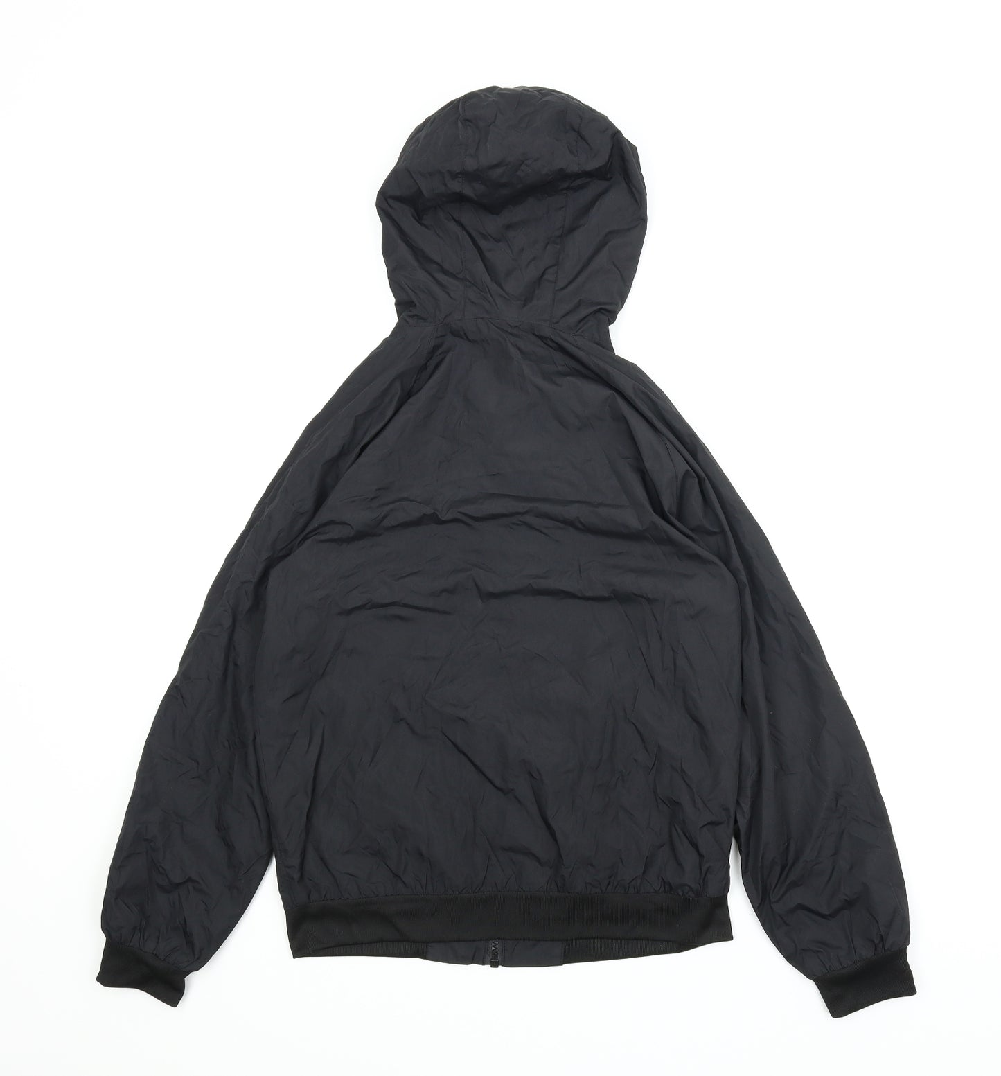 Carbrini Boys Black   Windbreaker Coat Size 12-13 Years