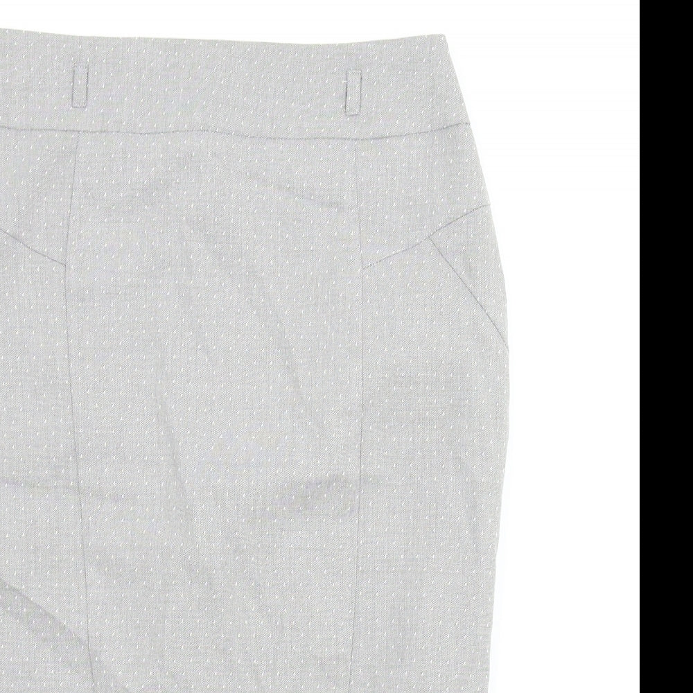F&F Womens Grey   Trumpet Skirt Size 10