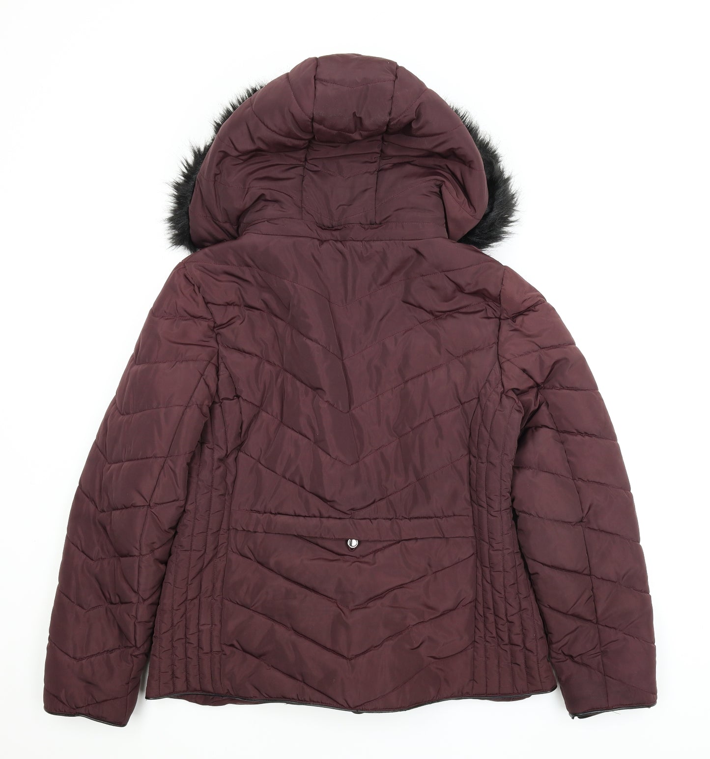 F&F Womens Purple   Quilted Coat Size 18