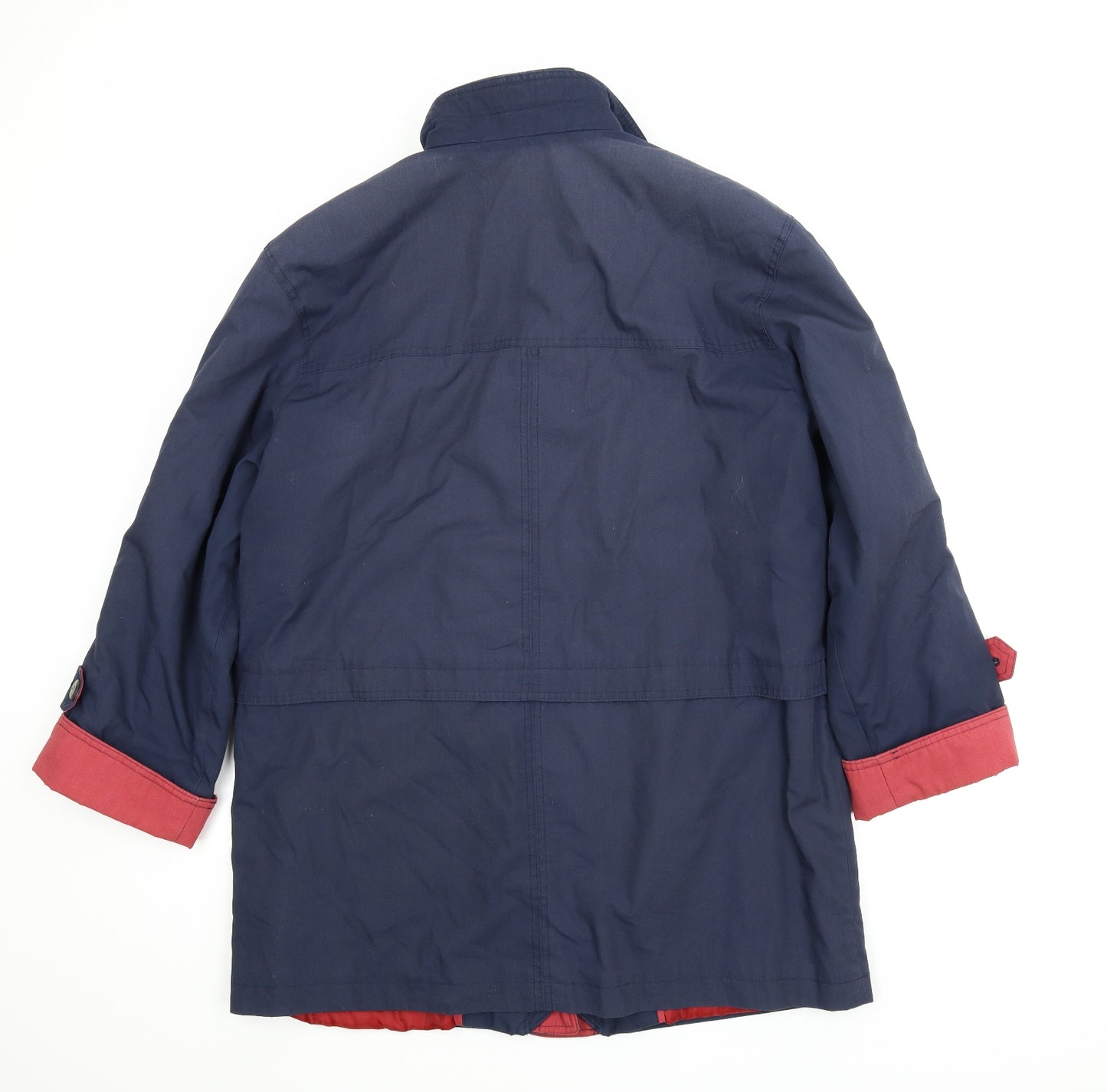 Preworn Womens Blue   Parka Coat Size 14