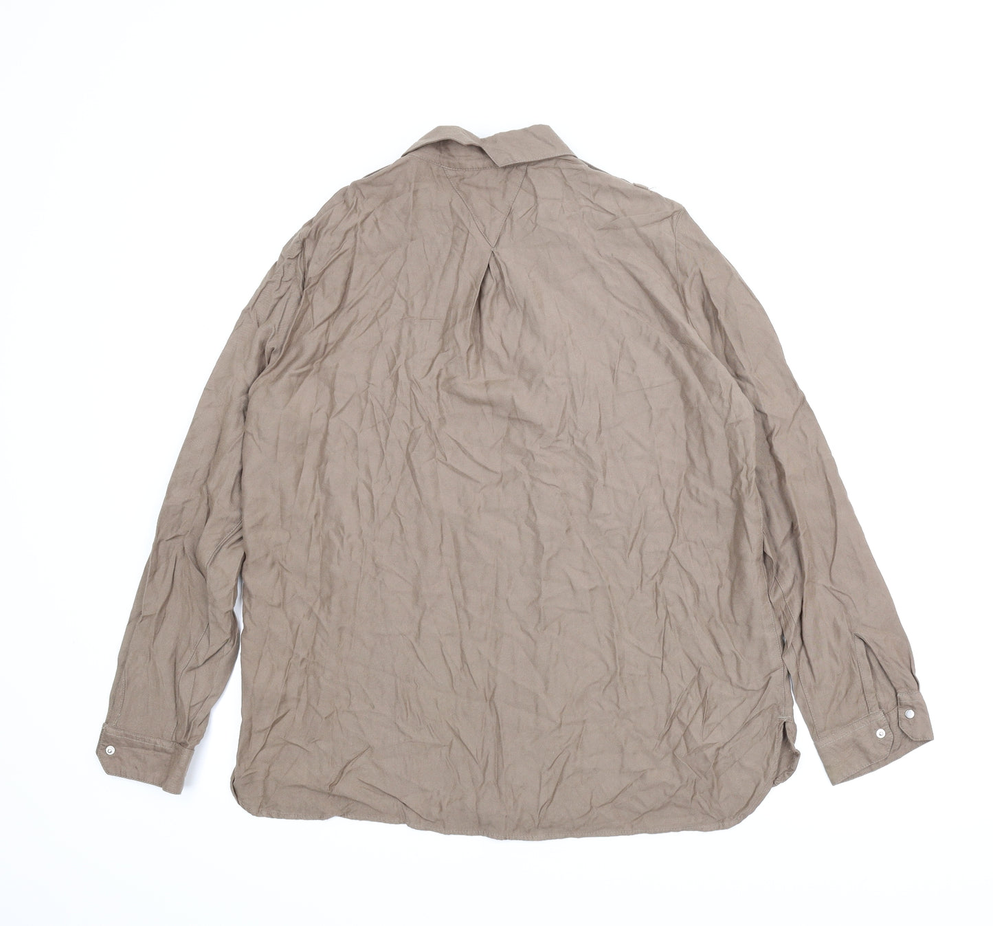 River Island Womens Brown   Basic Blouse Size 12