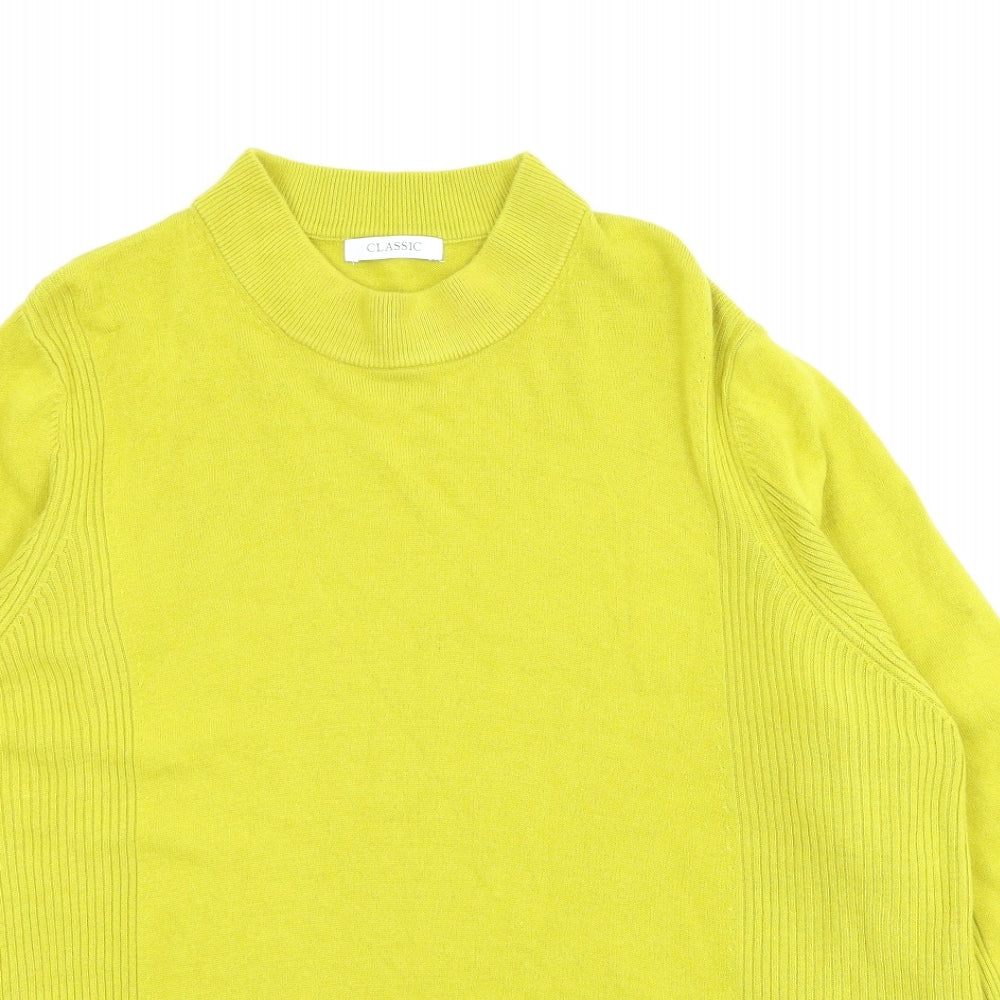 M&S Womens Yellow   Pullover Jumper Size 22
