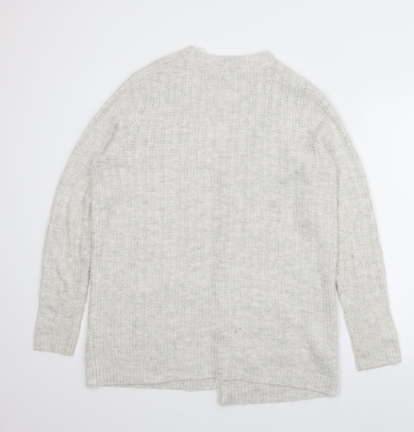 Debenhams Womens Grey   Cardigan Jumper Size 14