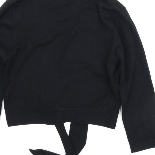 Basix Womens Black   Cardigan Jumper Size 10