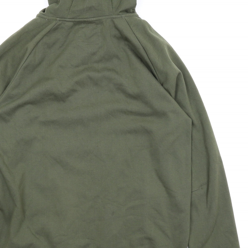 Cedar Wood State Mens Green   Full Zip Hoodie Size XL  - Wind resistant