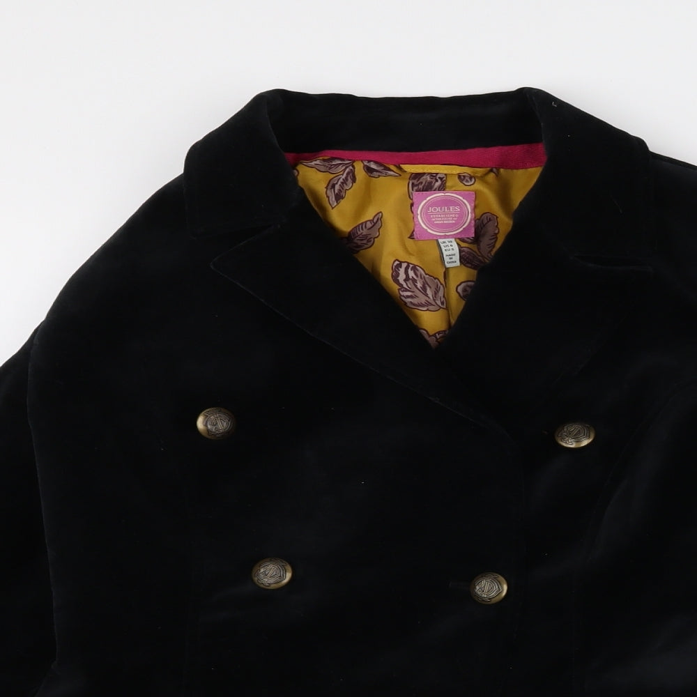 Joules Womens Black   Jacket Blazer Size 10