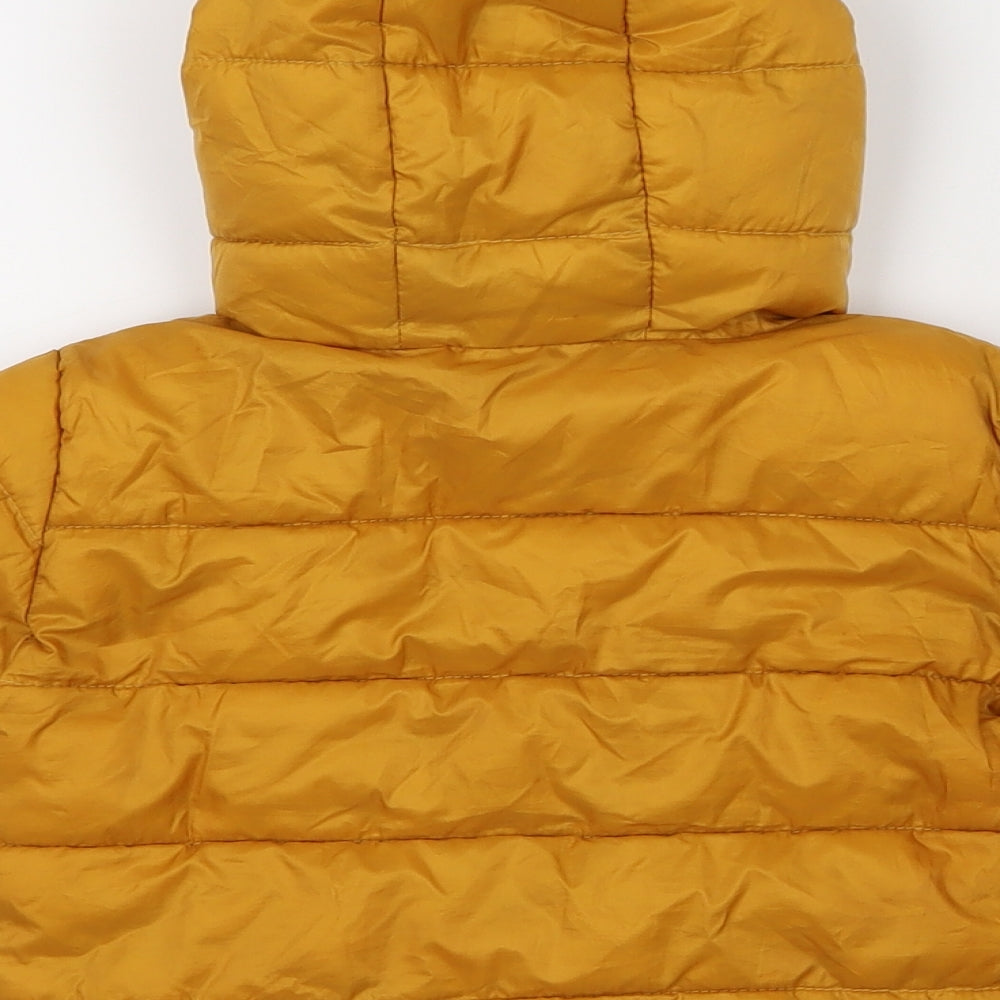 Primark Boys Yellow   Puffer Jacket Jacket Size 9-12 Months