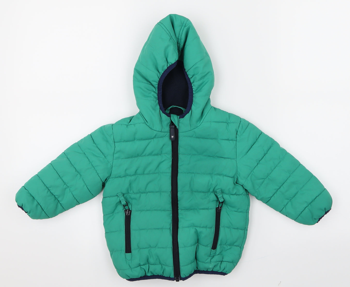 NEXT Boys Green   Puffer Jacket Jacket Size 12-18 Months