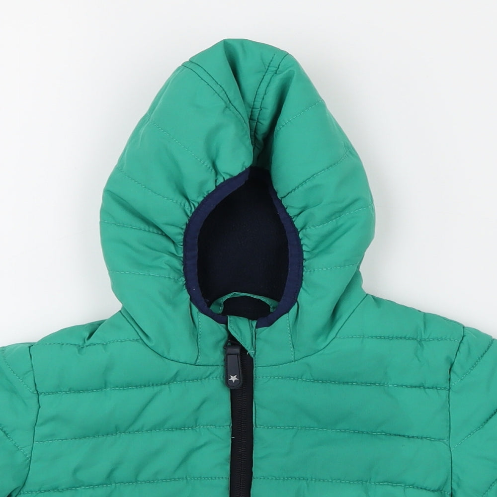 NEXT Boys Green   Puffer Jacket Jacket Size 12-18 Months