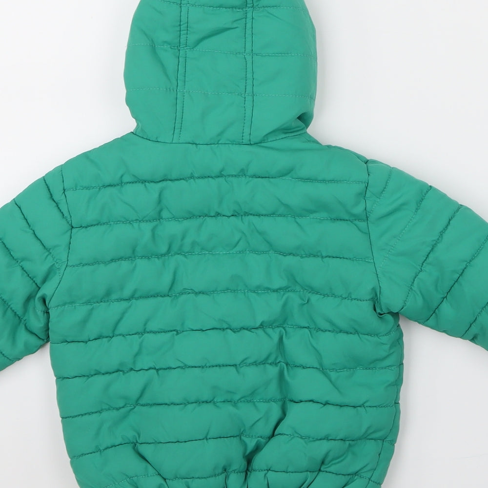 NEXT Boys Green   Puffer Jacket Jacket Size 12-18 Months