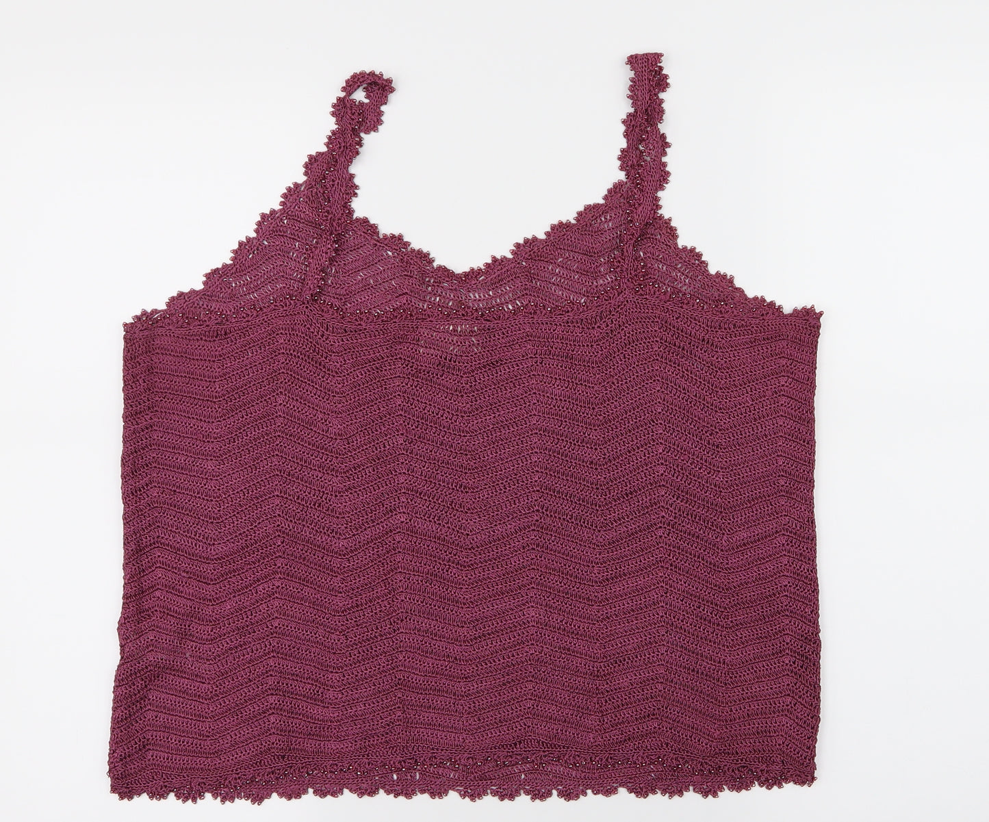 essence Womens Purple   Camisole Blouse Size 20