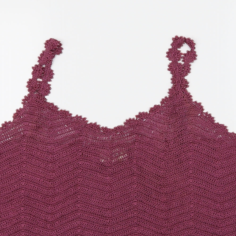 essence Womens Purple   Camisole Blouse Size 20