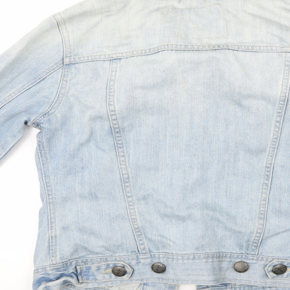 Denim Co Womens Blue  Denim Jacket  Size 10