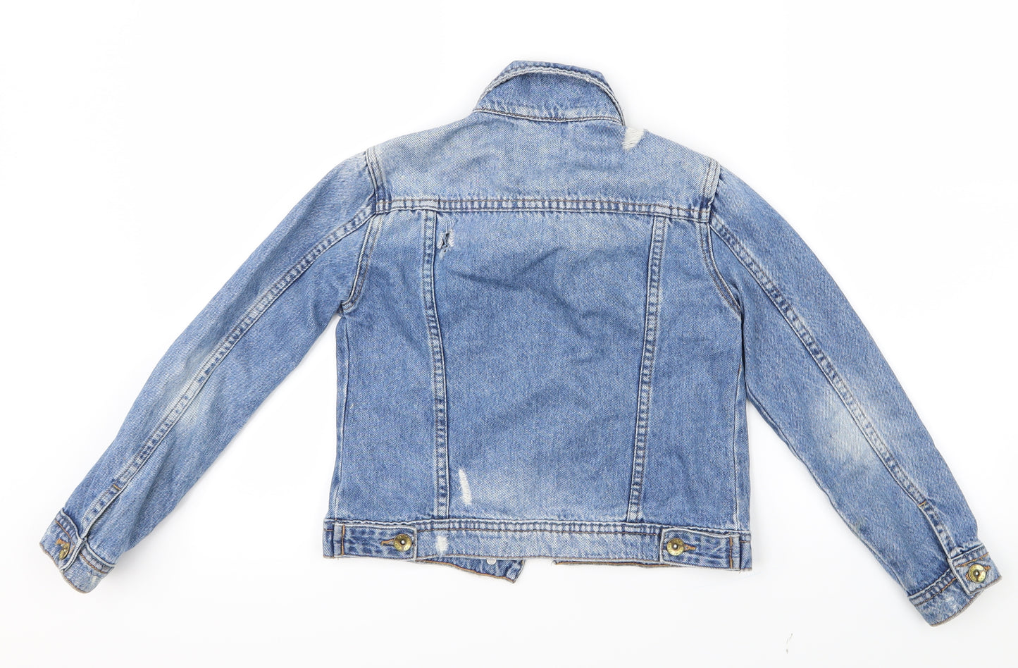 NEXT Girls Blue  Denim Jacket  Size 9 Years