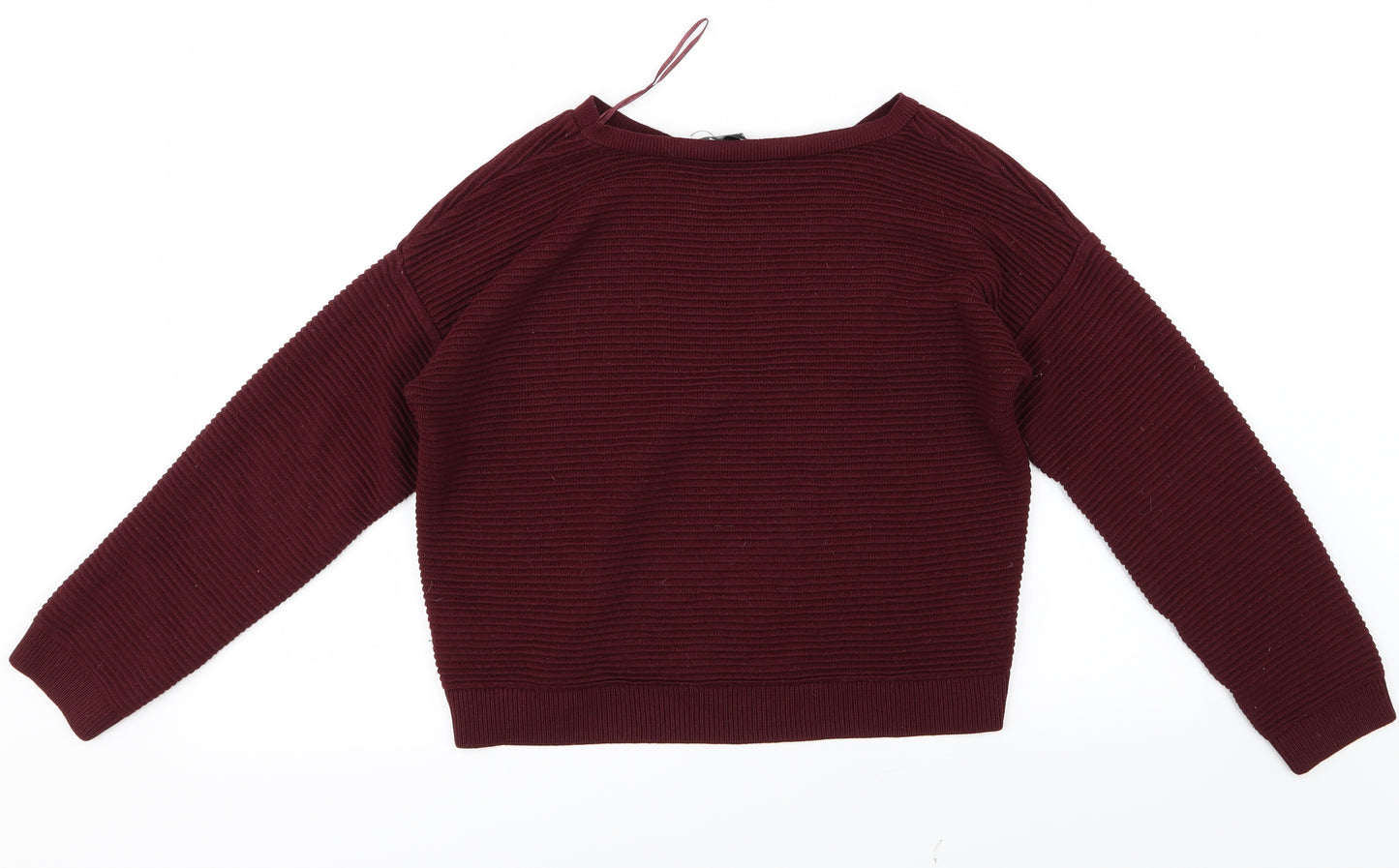 New Look Womens Purple  Knit Pullover Jumper Size 12