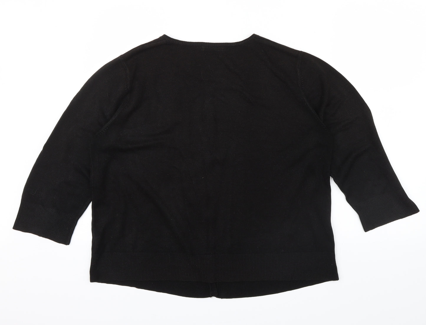 George Womens Black   Cardigan Jumper Size 20