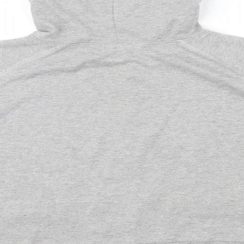 Vivid Womens Grey   Full Zip Hoodie Size 16  - front pockets