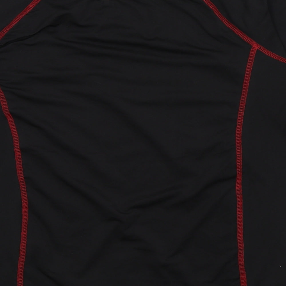 vska Mens Black   Basic T-Shirt Size M