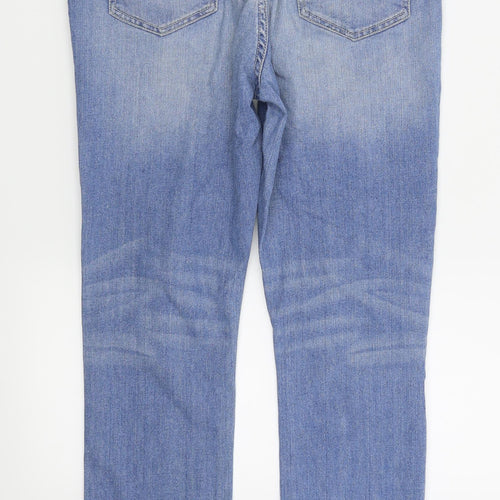F&F Womens Blue   Straight Jeans Size 10 L24 in