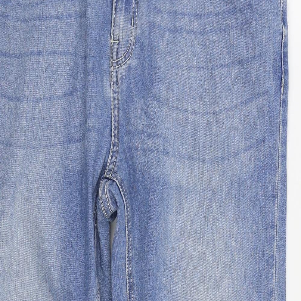 F&F Womens Blue   Straight Jeans Size 10 L24 in