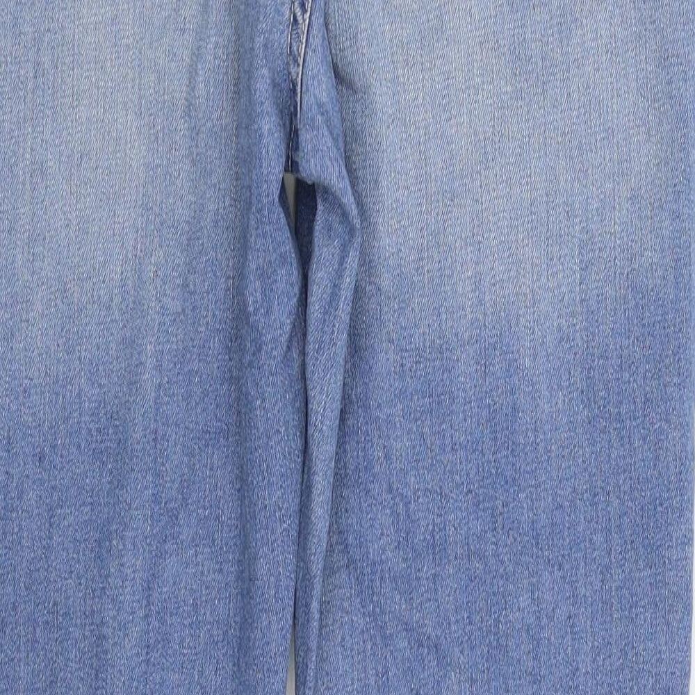 F&F Womens Blue   Straight Jeans Size 10 L24 in