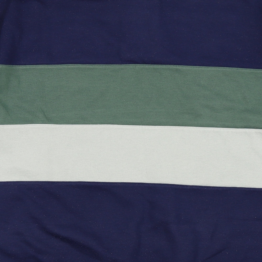 Hunter Scott Mens Multicoloured Striped   Polo Size XL