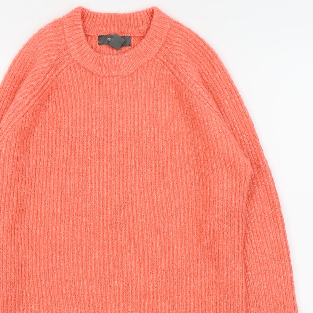 Primark Womens Orange   Pullover Jumper Size 4