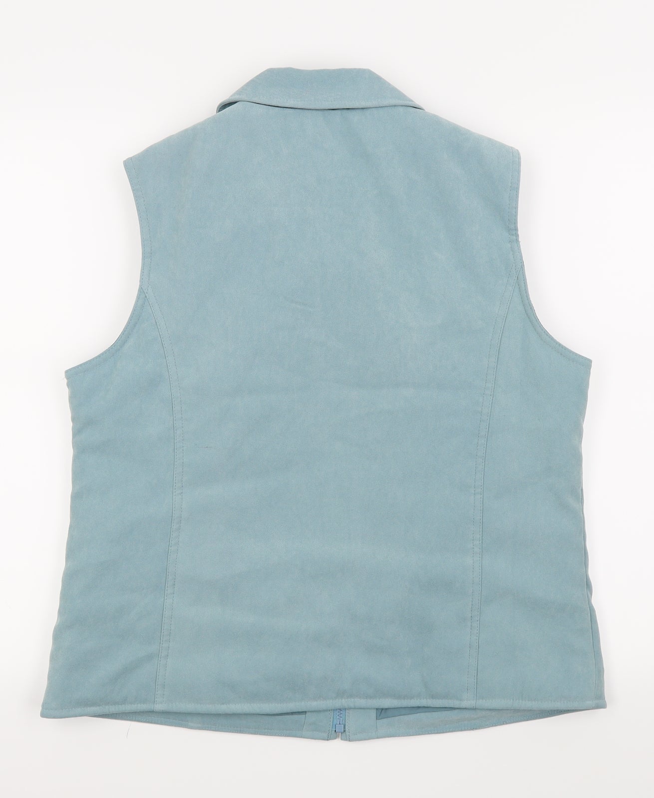 EWM Womens Blue   Gilet Coat Size 14