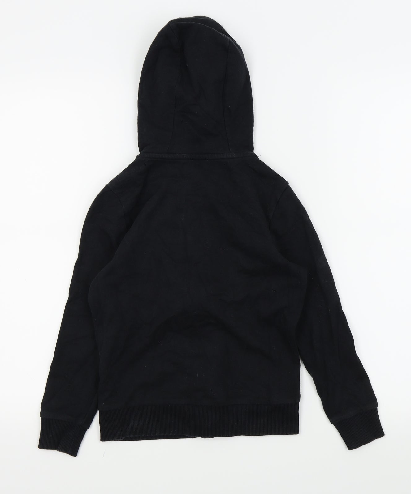 F&F Boys Black   Full Zip Jumper Size 7-8 Years