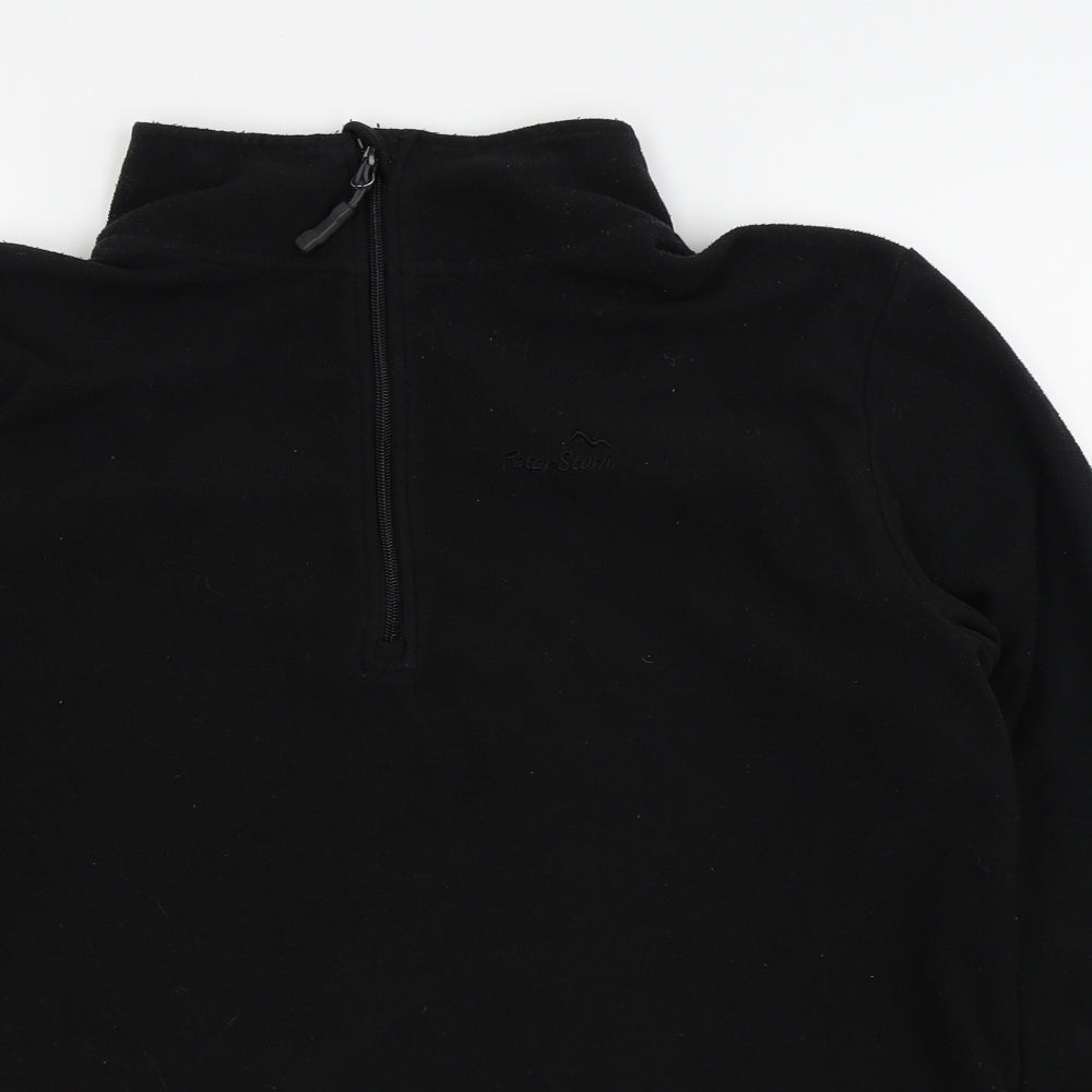 Peter Storm Mens Black   Pullover Jumper Size M