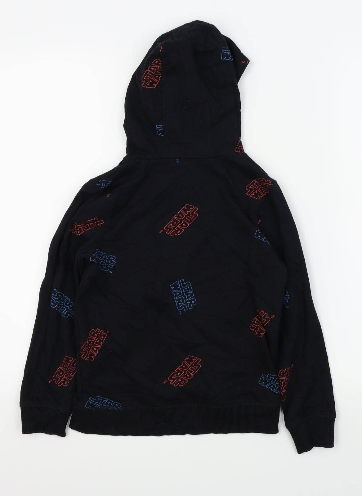 Star Wars Boys Black   Pullover Jumper Size 6-7 Years