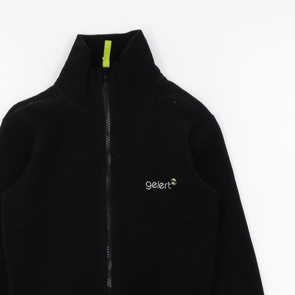 Gelert Boys Black   Full Zip Jumper Size 7-8 Years