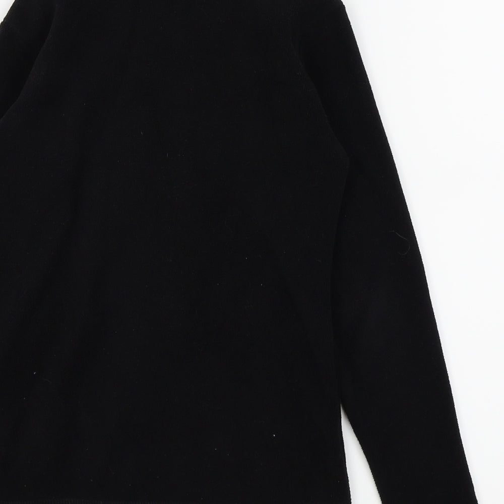 Gelert Boys Black   Full Zip Jumper Size 7-8 Years