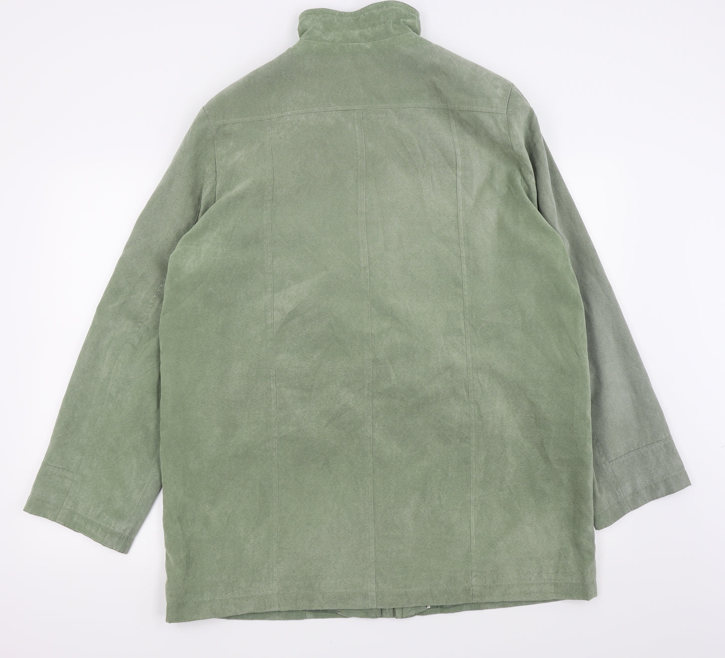 Klass Womens Green   Overcoat Coat Size L