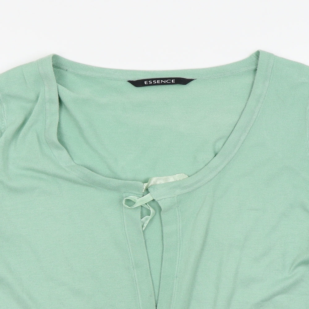 essence Womens Green   Cardigan Jumper Size 22