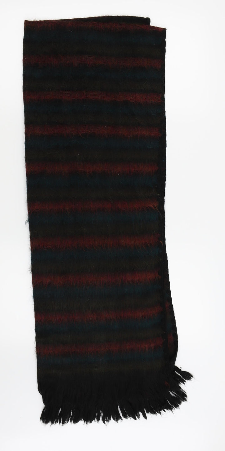 Preworn Womens Multicoloured Striped Scarf