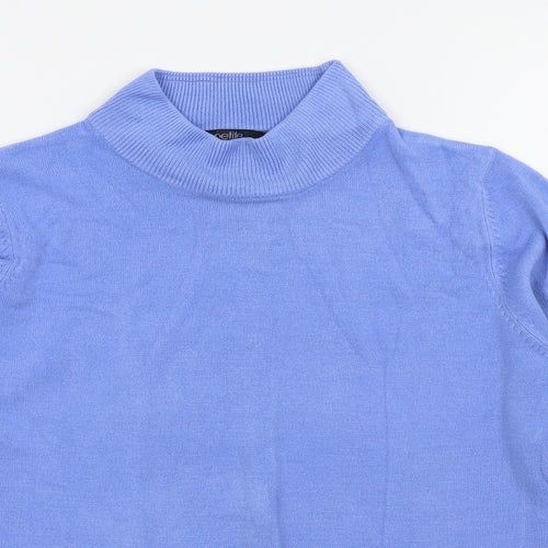 BHS Womens Blue   Basic T-Shirt Size 12