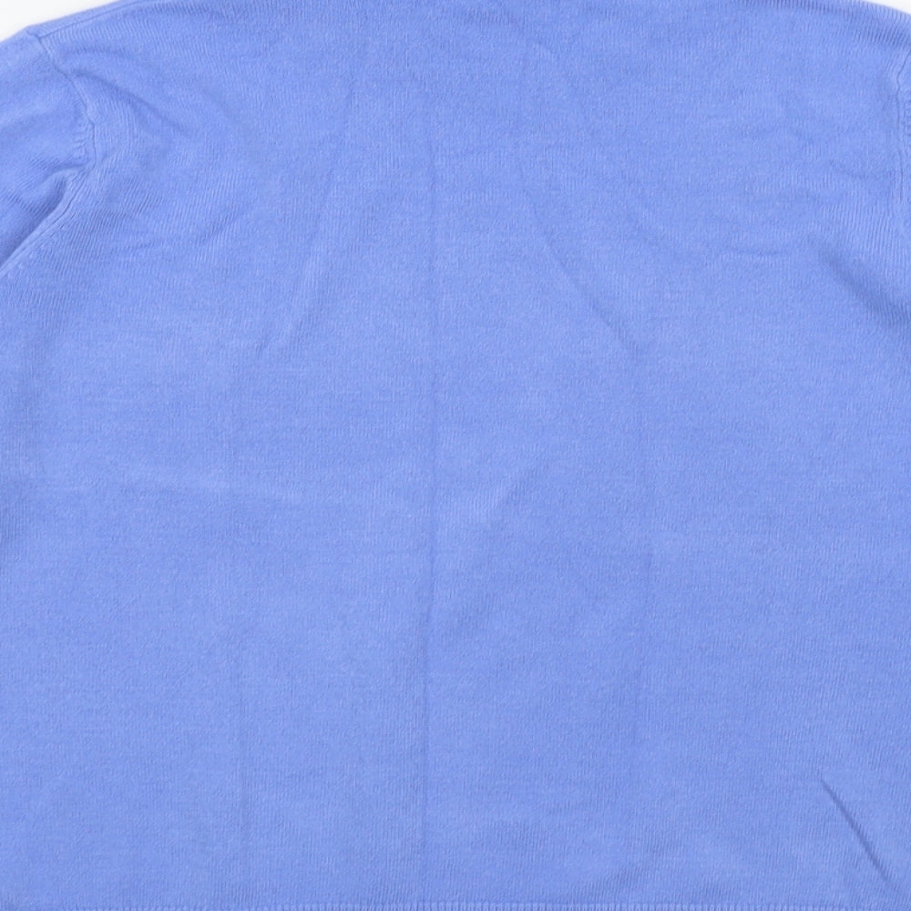 BHS Womens Blue   Basic T-Shirt Size 12