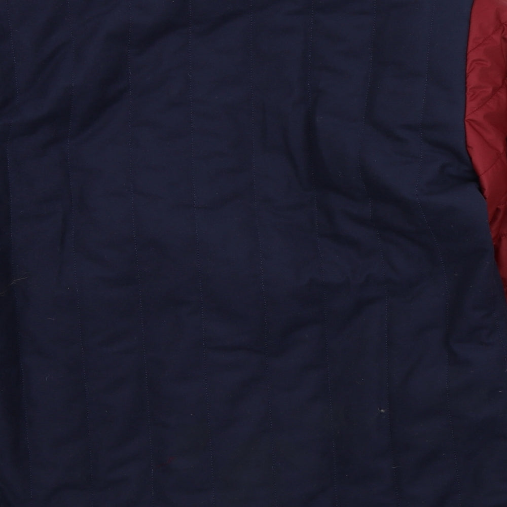 AC Mens Blue   Bomber Jacket Coat Size M