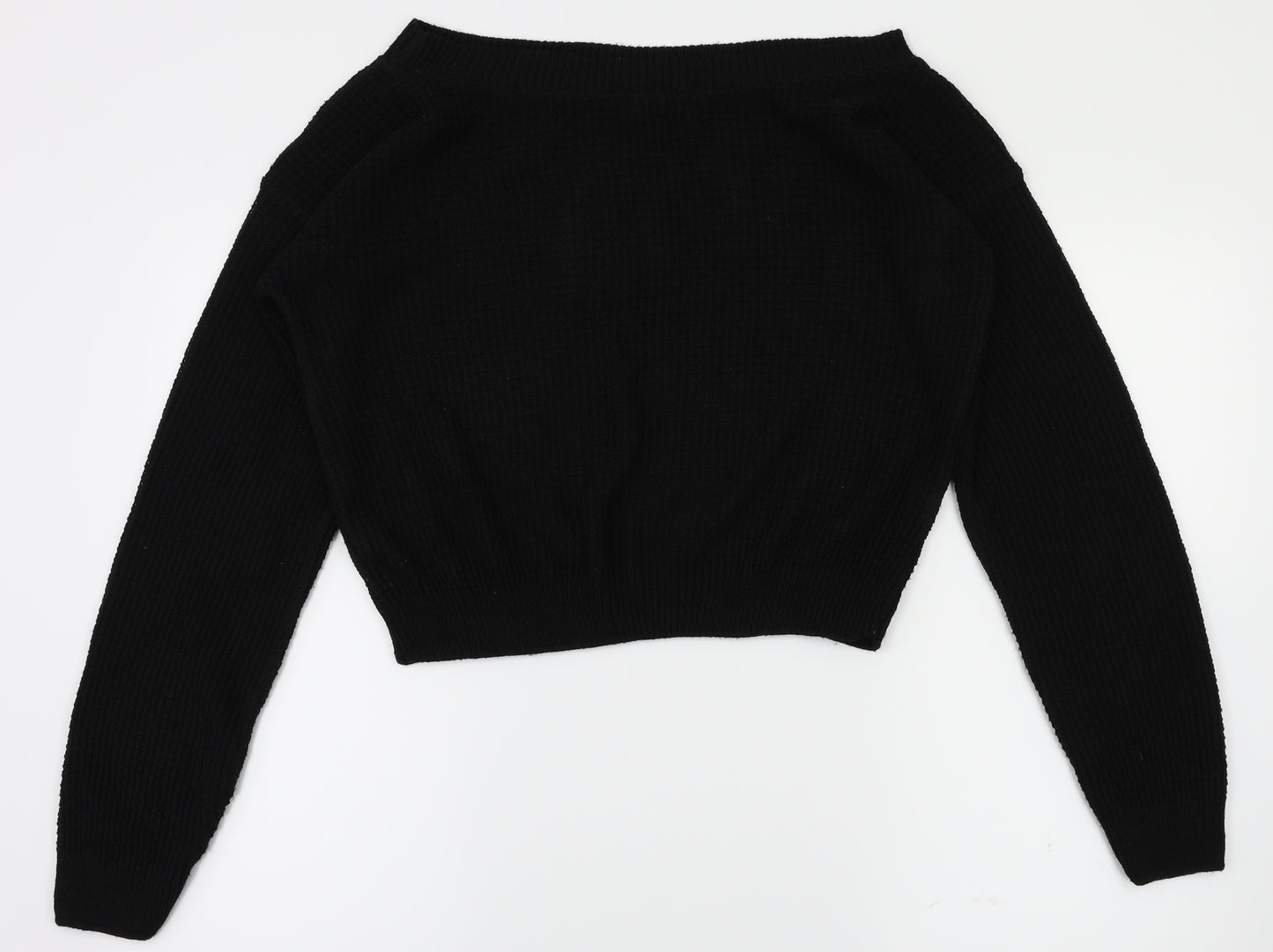 Pretty Little Thing  Womens Black   Pullover Jumper Size M