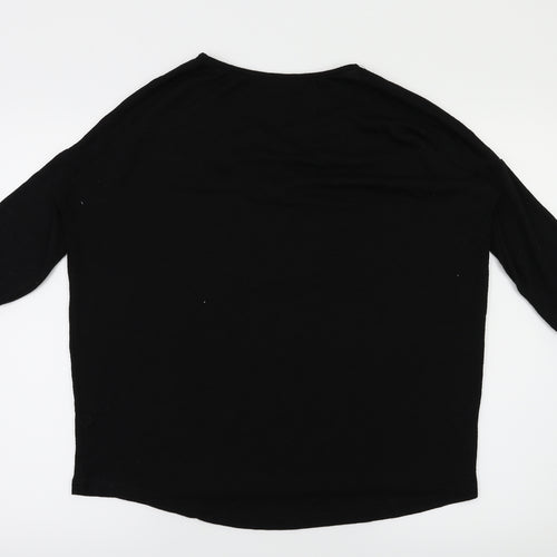 New Look Womens Black   Basic T-Shirt Size S