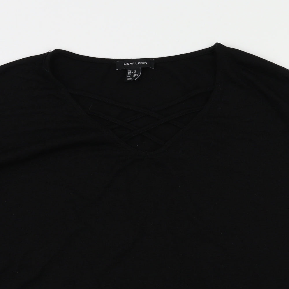 New Look Womens Black   Basic T-Shirt Size S