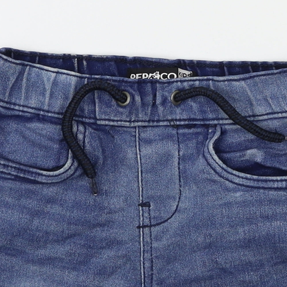 pep &co  Boys Blue   Chino Shorts Size 2-3 Years