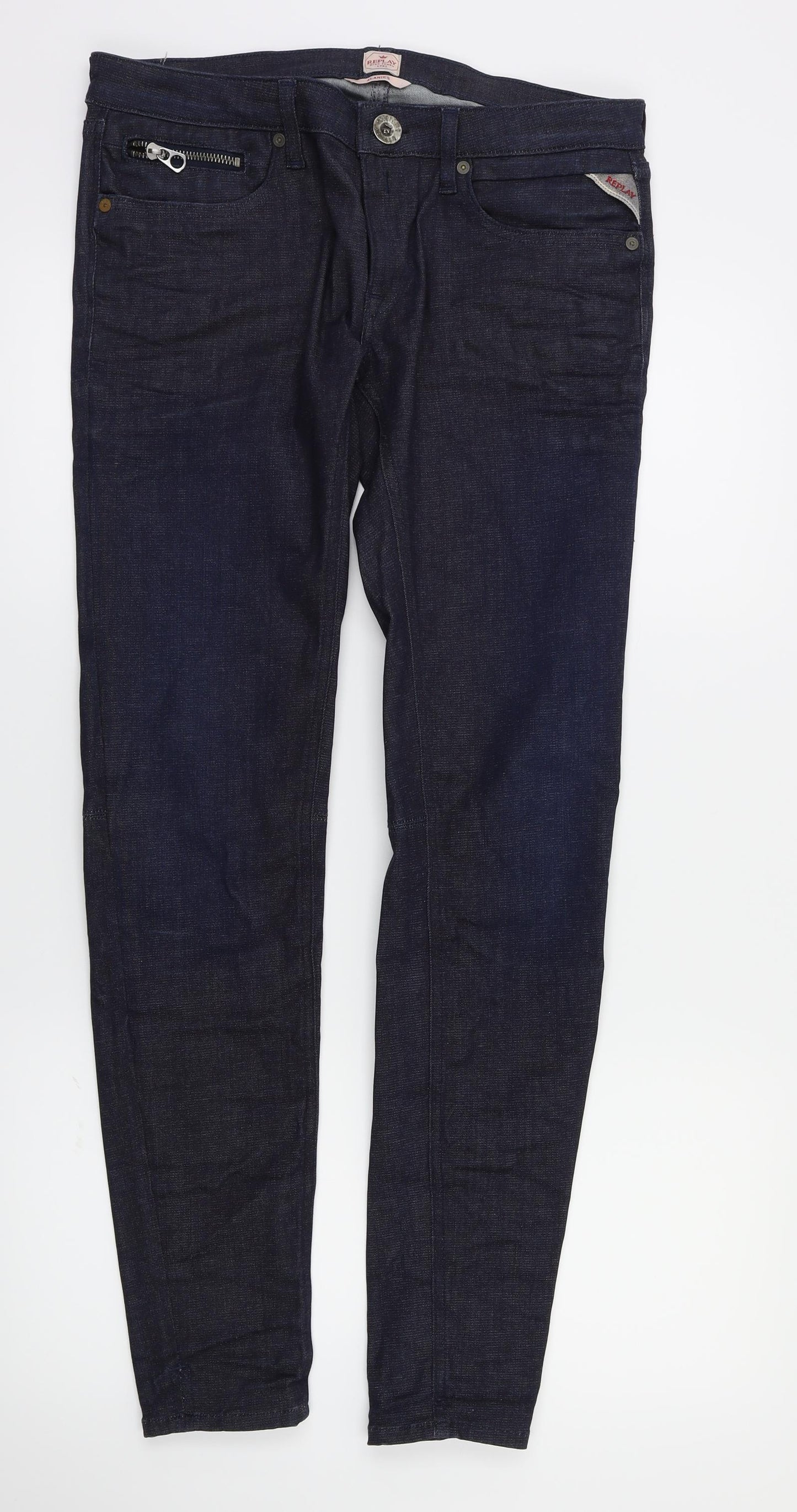 Replay Womens Blue   Skinny Jeans Size 30 in L30 in