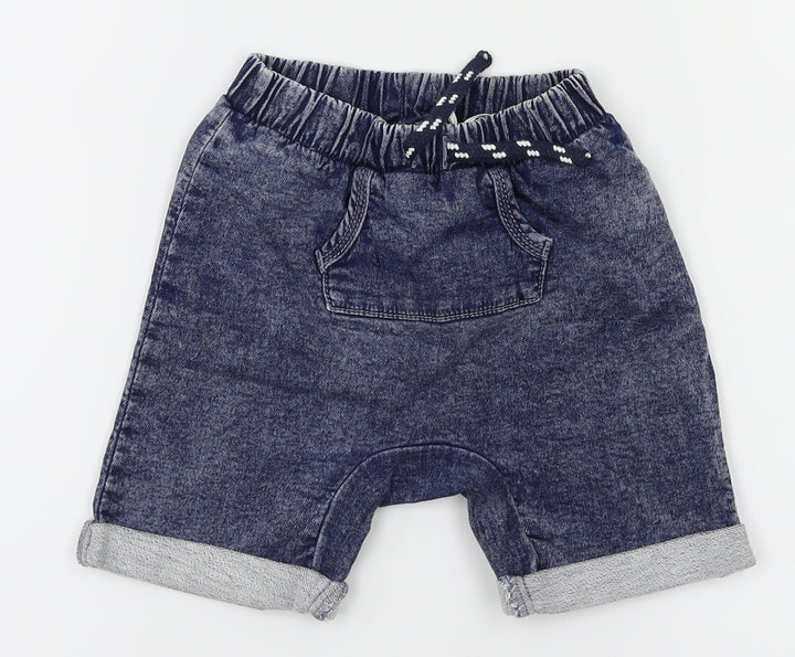 TU Boys Blue Cargo Jeans Size 12-18 Months