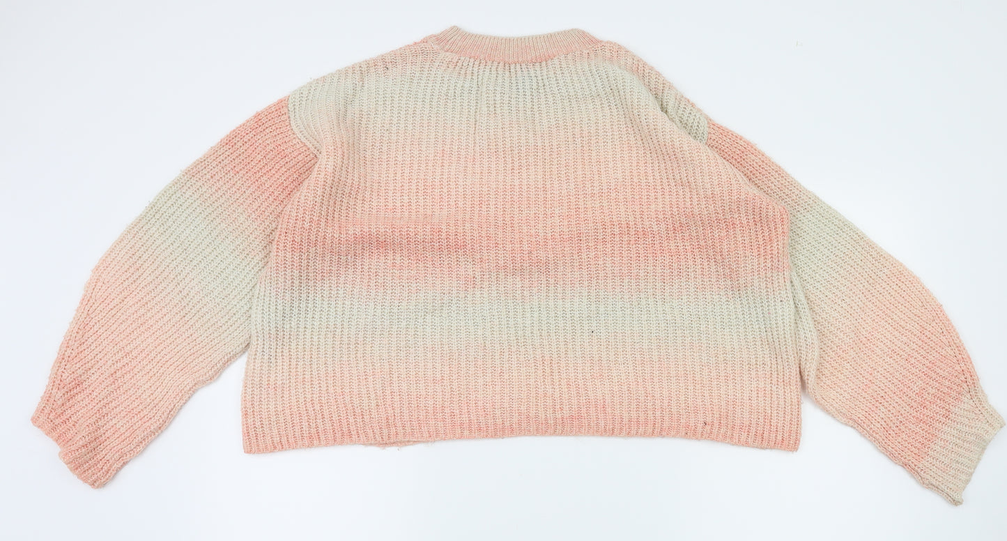 New Look  Womens Pink   Pullover Jumper Size M