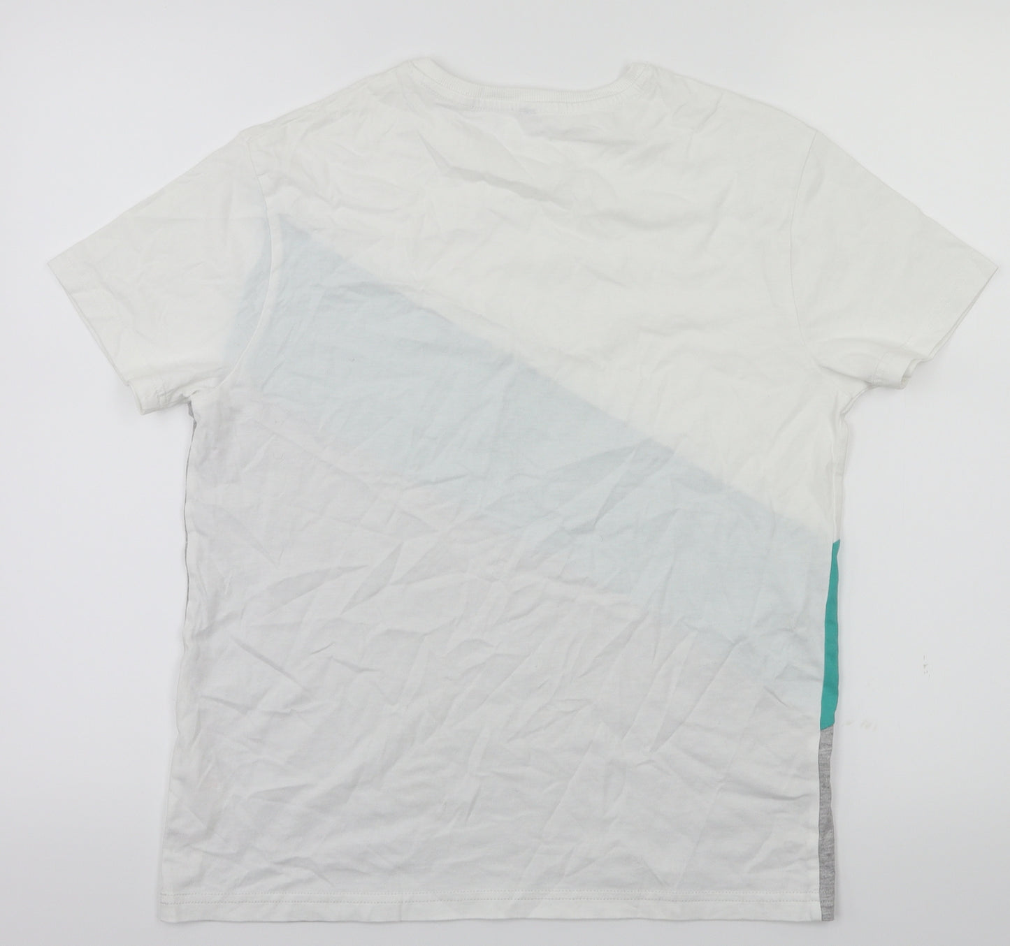 M&S Boys Green   Basic T-Shirt Size 11-12 Years