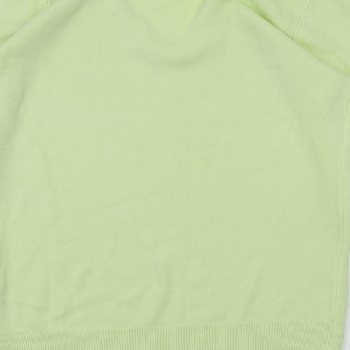 ANNE WEYBURN Womens Green   Pullover Jumper Size 10