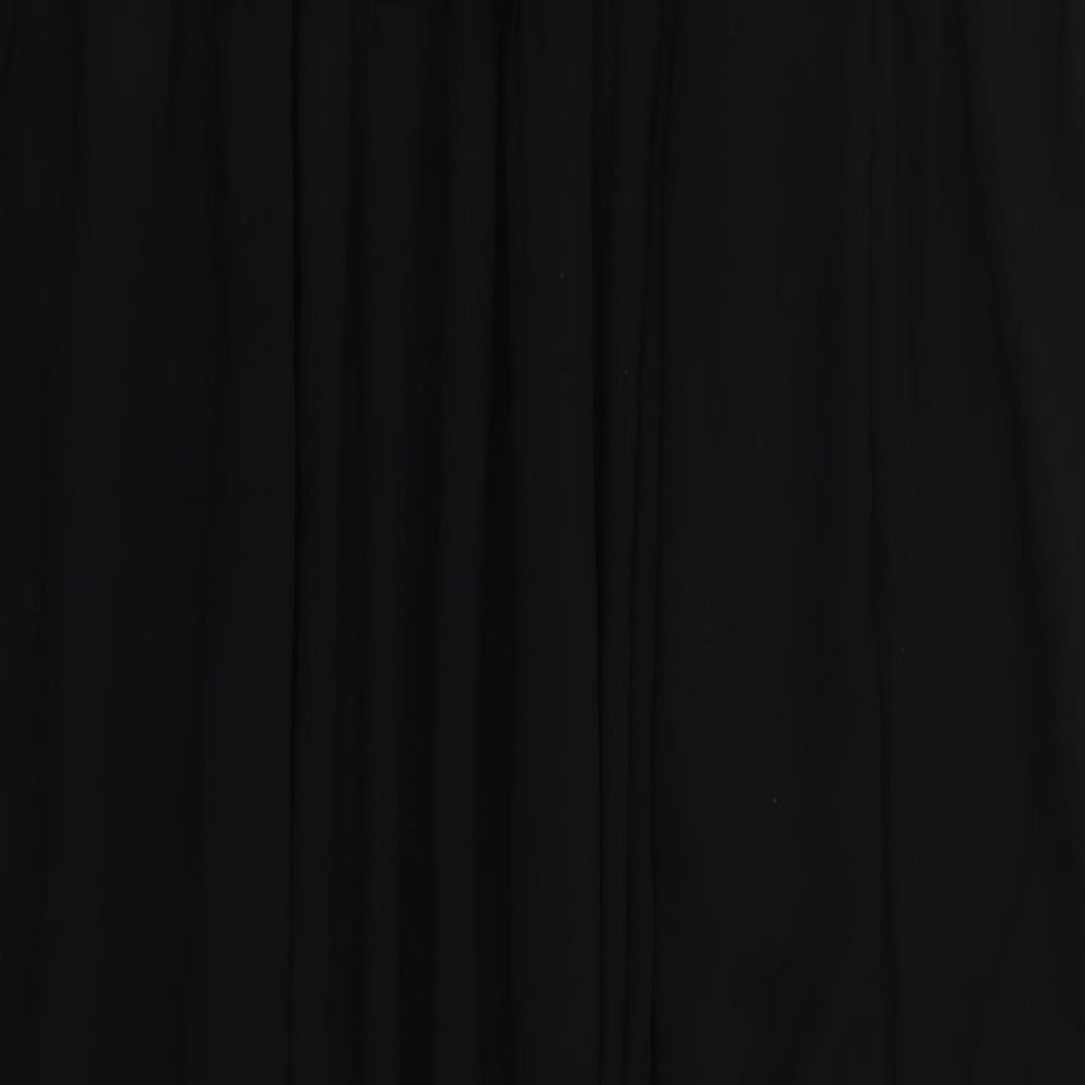 new look  Womens Black   Flare Skirt Size 12  - Stretch waistband