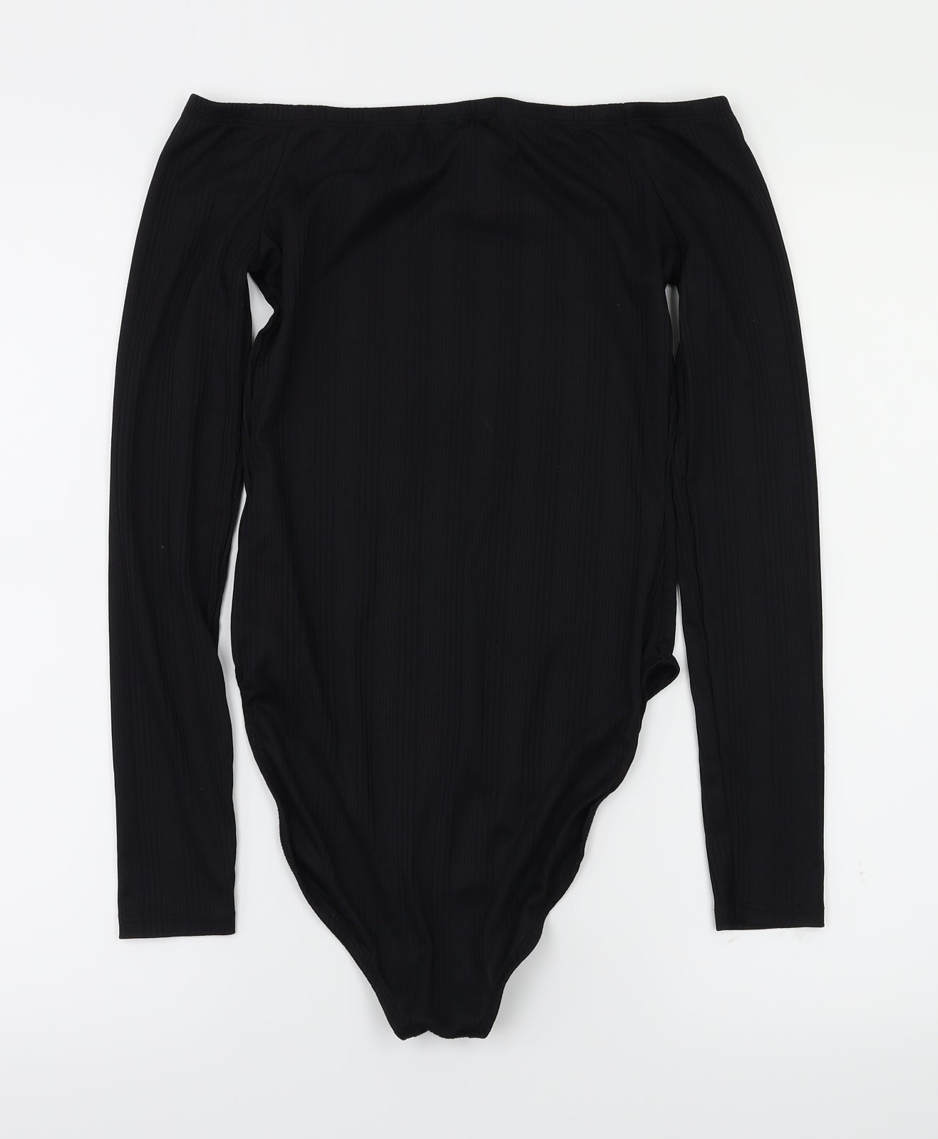 Miss Selfridge Womens Black   Bodysuit One-Piece Size 10